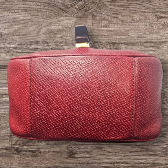 Fendi Vintage Two Way Deep Burgundy Leather - Slider Strap Includes COA 1970s - Picture 6 of 16